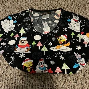 Cherokee Tooniforms Scrub Top